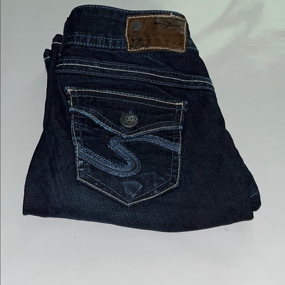 Silver Jeans Suki Rose Surplus Mid Rise Size 26 - Picture 3 of 16